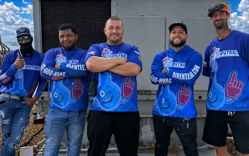 Airenteed Heating and Cooling team in Largo Florida