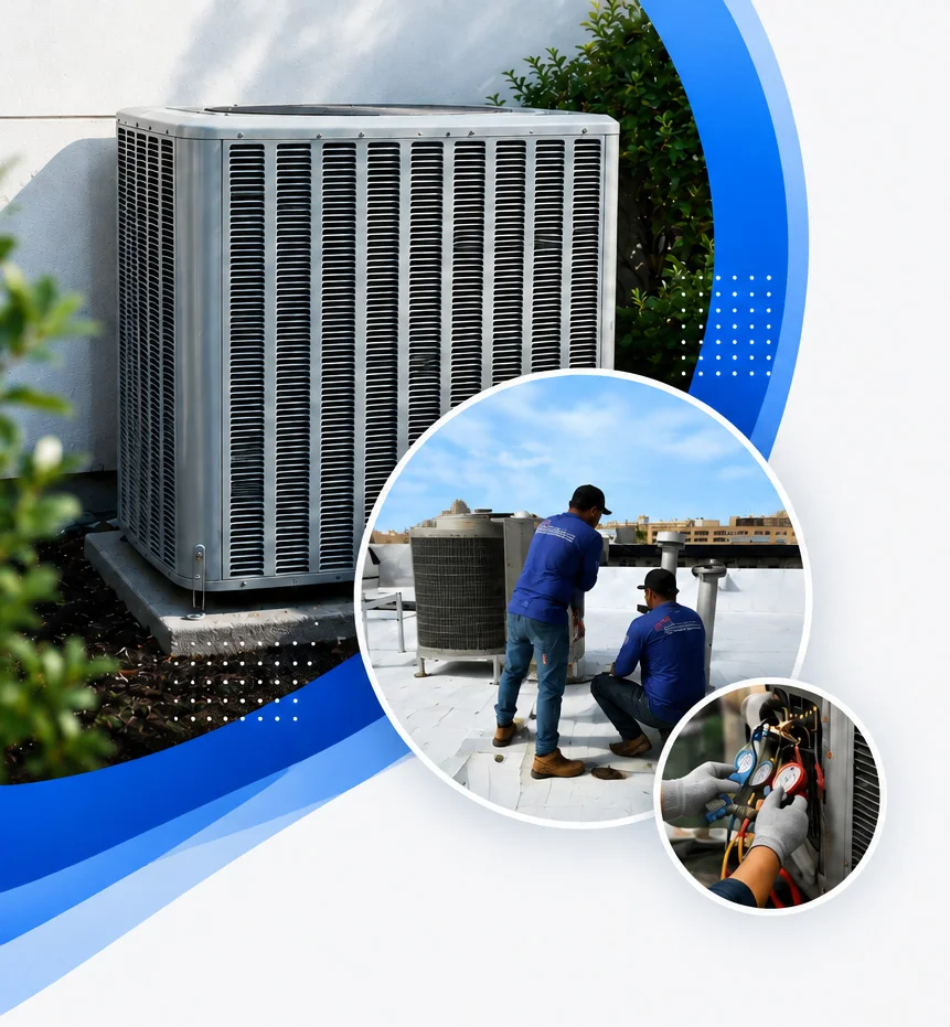 Airenteed Heating and Cooling team and HVAC services